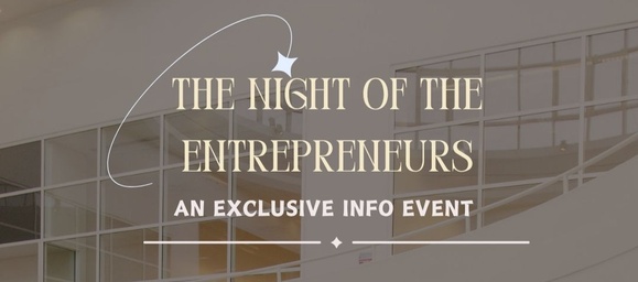 The Night of the Entrepreneurs